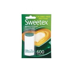 Sweetex Calorie Free Sweeteners 600 Tabs