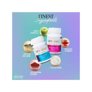 Satin Skin Glutathione and astoxanthin plus 60 chewable tablet