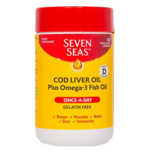 Seven Seas Cod Liver 60 Capsules