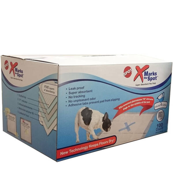 Spot X Marks The Spot Extra Absorbent Pee Pads x100