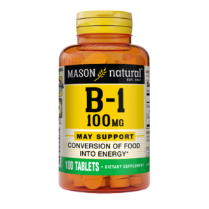 Mason Natural Vitamin B-1 100mg, 100 Tablets