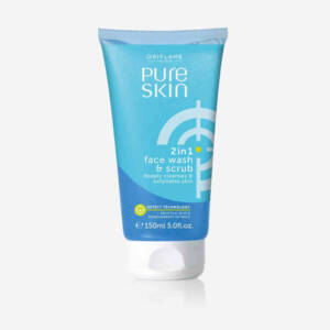 Oriflame Pure Skin 2in1 face wash & scrub 150ml