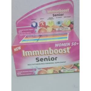 Immunboost Senior Women 50+ (Multivitamin/Multimineral Supplement) + Femal Hormones Support X30 Tablets