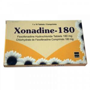 XONADINE 180 (10 TABLETS)