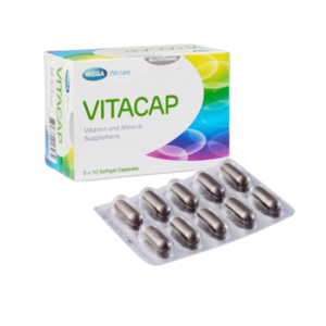Mega Vitacap Vitamin & Mineral Supplement, 5 x 10 Softgel Capsules