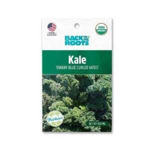 Back To The Root Kale 'Dwarf Blue Curled Vates' Seeds