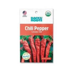 Back to the Roots Pepper 'Cayenne Thin Chili' Seeds