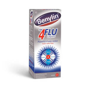 Benelyn 4 Flu 100ml Help Relieve Cold and Flu Symptoms