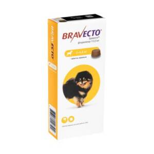 Bravecto 112.5mg Fluralaner Tablet for Ticks & Fleas in Dogs 2Kg – 4.5 Kg