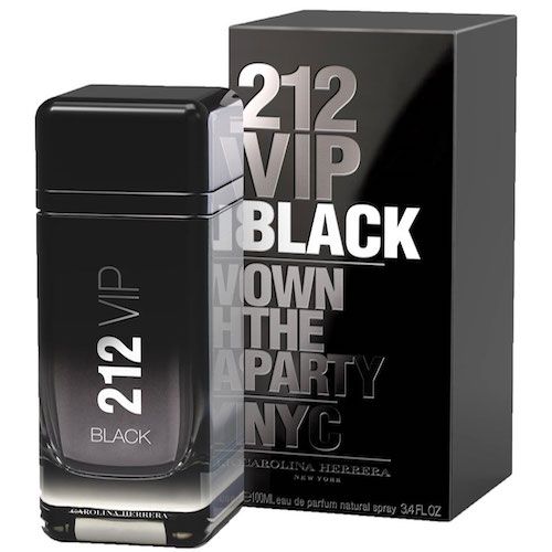 Carolina Herrera 212 VIP Black Own The Party EDP 200ml Large For