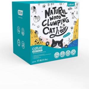 Natural Wood Clumping Flushable Cat Litter Smart Pellets (17.6-lb)