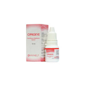 Ciproeye Ciprofloxacin Eye Drops Used to Treat Infection of the Eye