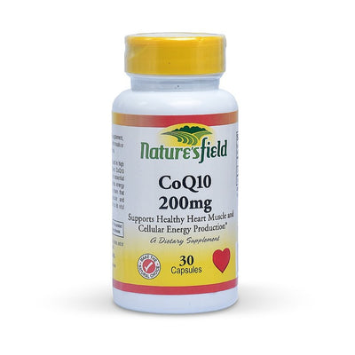 Buy Here CoQ10 200mg Capsules supports healthy cardiovascular