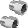 Adapter, 1/2NPT male to 1/2BSP female hand-tight quick connector - available on request