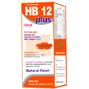 Krispine HB 12 Plus Syrup, 200ml