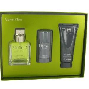 Calvin Klein Eternity EDT 100ml 3pcs Gift Set For Men