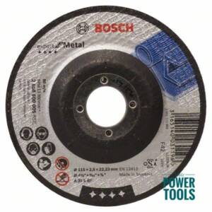 BOSCH EXPERT for METAL CUTTING DISCS with DEPRESSED CENTRE 115 x 22.2_2.5mm