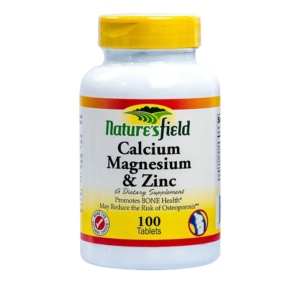 Nature?s Field Calcium Magnesium & Zinc, 100 Tablets