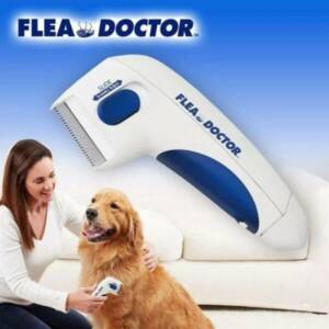 Flea Doctor Electronic Flea and Lice Comb for Dogs & Cats