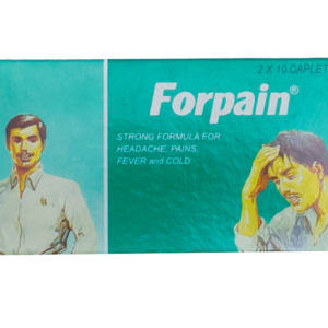 Forpain For Cold Headache Pains Fever & Cold, 2 x 10 Caplets