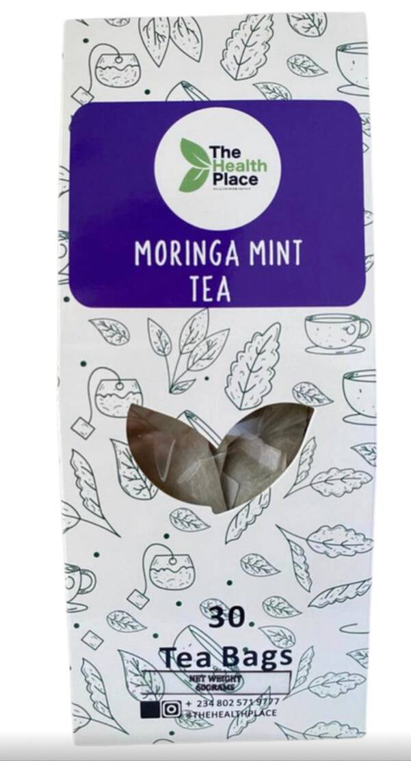 Moringa Mint Organic- 30 Teabags 60Grams