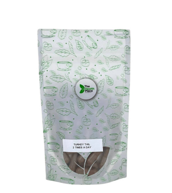 Turkey Tail Mushroom Organic- 50 Capsules 650mg each
