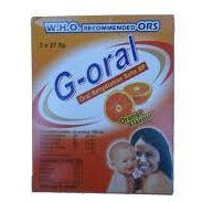 G-Oral - Orange Flavor -  3 Sachets in a packet