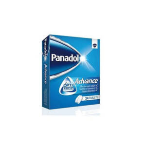Panadol Advance 500mg for Effecetive Pain Relief 24 Tablet