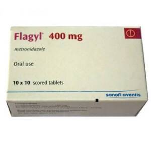 Flagyl Metronidazole 400mg Sanofi