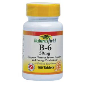 Nature?s Field Vitamin B-6 50mg, 100 Tablets