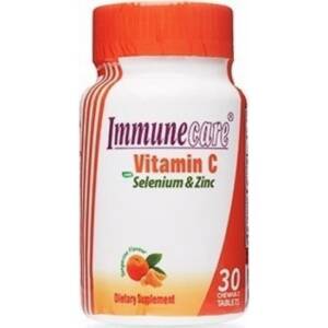 Immunecare Vitamin C with Selenium & Zinc 30 Tablets