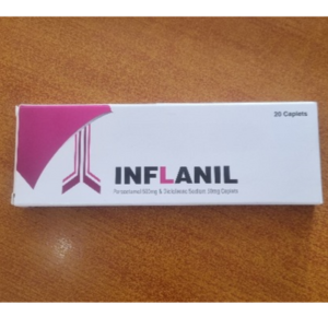 Inflanil Paracetamol & Diclofenac Sodium Caplets