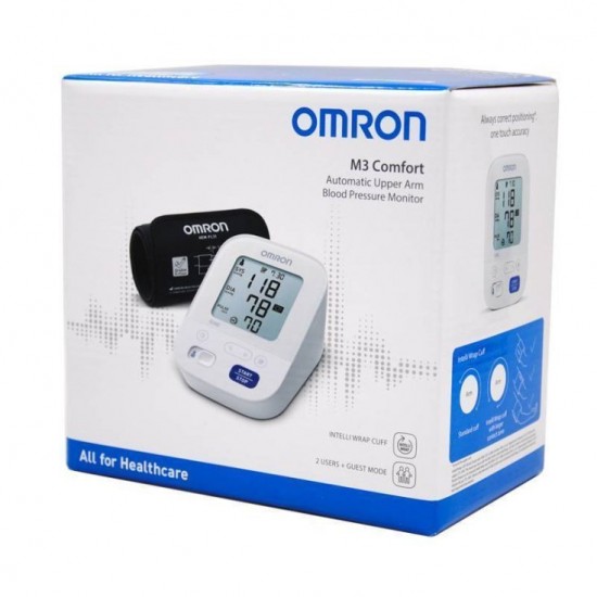 Omron M3 Automatic Upper Arm Blood Pressure Monitor - Buy Here -  Allschoolabs Online Shopping