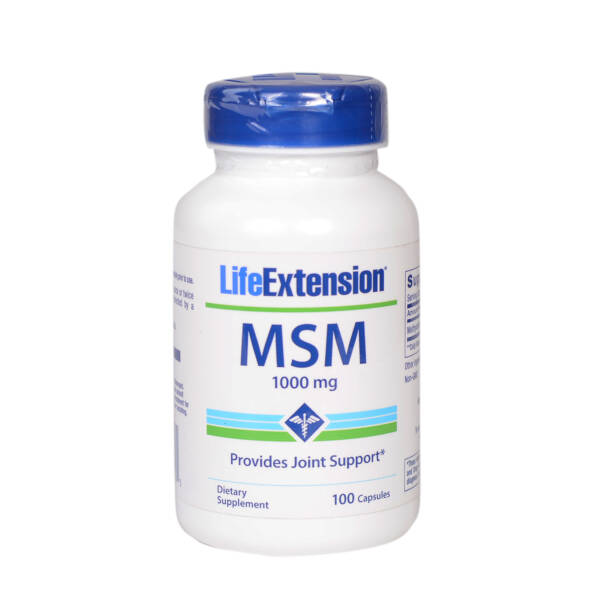Life Extension MSM (Methylsulfonylmethane) (1000mg)  ? For Joint Support