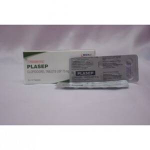 Plasep 75mg (Clopidogrel)