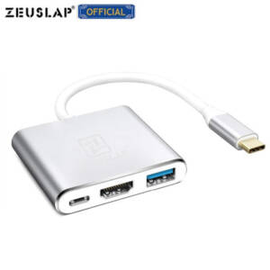Thunderbolts Type C 3.1 Hub to HDMI-Compatible USB 3.0 PD Type C Charging Hub for Macbook Pro iPad Huawei Mate40 Type C Hub