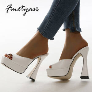 Platform Women Summer Sexy Pink Open Toe