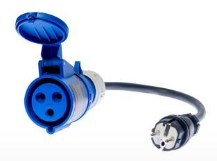 Adapter for industrial sockets 32A - available on request