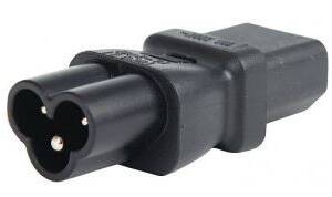 Adapter IEC 60320 C6 Plug to IEC 60320 C13 Connector Block - available on request