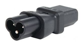 Adapter IEC 60320 C6 Plug to IEC 60320 C13 Connector Block - available on request