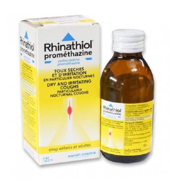 Buy Here RHINATHIOL PROMETHAZINE SYRUP 125ML Allschoolabs Online