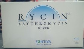 Rycin Erythromycin 500mg