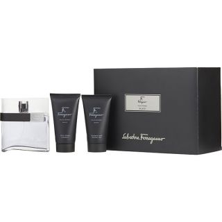 Salvatore ferragamo f on sale black gift set