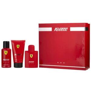 Ferrari Red EDT 125ml 3-Piece Gift Set For Men