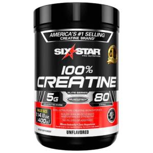 Six Star 100% Creatine Monohydrate 80servs