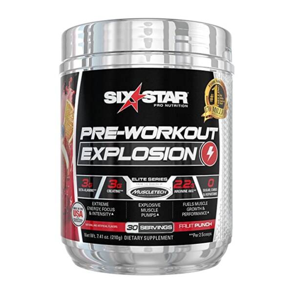 Six Star Pre-workout Explosion
