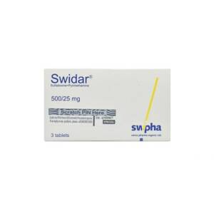 Swidar 500/25mg tablet