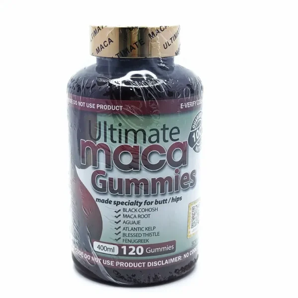 Ultimate Maca Gummies for Bigger Butt – 120 Gummies