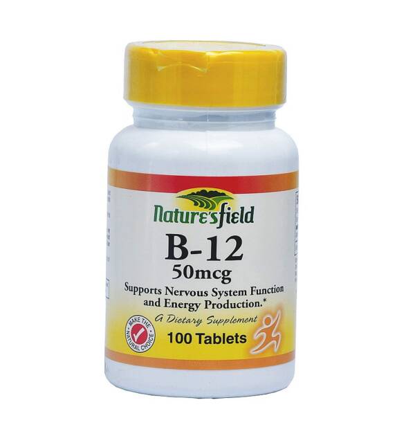 Nature?s Field Vitamin B-12 (5omcg)