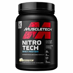 MuscleTech NitroTech Whey Protein; 1.5lbs